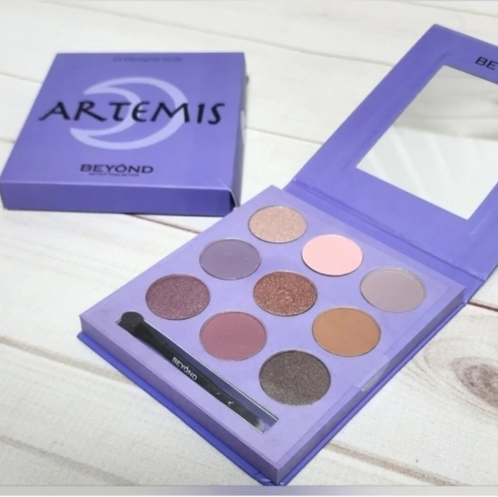 BEYOND Eyeshadow Palette Bundle - Zeus, Artemis, Apollo 9 Pan Set NEW